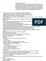 Alcatel-Lucent 1642 Edge Multiplexer Manual