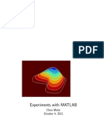 Experiments With Matlab