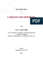 Origine - Berberes PDF