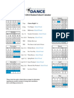 13-14 School Calendar