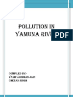 Pollution in Yamuna River: Compiled By:-Yash Vardhan Jain Chetan Singh