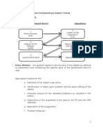 Asian Parliamentary Debate Format - Seminar