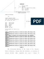 Cheryl Dudley Felony Complaint