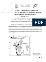 Maximum Age and Provenance Area of The Puncoviscana Fm. Sediments (NW Argentina) Based On Detrital Zircon Geochronology - A Pilot Study