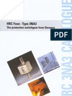 SIEMENS HRC Fuse Type 3NA3 