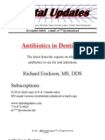 Antibiotics in Dentistry