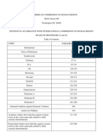 Full Text of IACHR Petition. On May 11, 2007 - Just before Mother’s Day weekend, ten mothers, one victimized child, now an adult,  leading national and state organizations filed a complaint against the United States