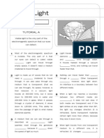 Light Worksheet