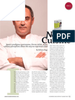 Ferran Adrià Nueva Cuisine