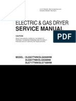 Repair Manual For LG Brand Dryer