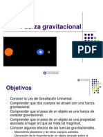 Fuerza Gravitacional