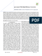 Power Factor Improvement With High Efficiency Converters