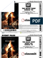 Event Pass: The Book Thief Eunice Yo