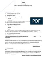 Licence Forms - PDF by Mohammad Arif Khan