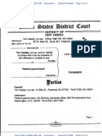 VAWTER V FEDERAL GOVERNMENT - Complaint & Related Documents - 1