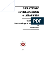 Integrating Strategic Intelligence and Analysis