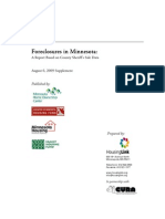 MNHOC Foreclosures in Minnesota 1st Half 2009
