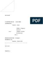 E.Y. Industrial Sales, Inc. vs. Shen Dar Electricity