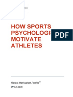How Sports Psychologists Motivate Athletes