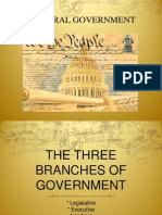 3 Branches of Government