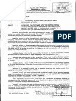 Sec Memo No. 8, s2013