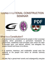Statcon - Constitutional Construction