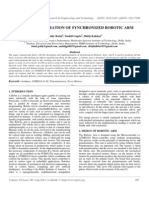 Design and Operation of Synchronized Robotic Arm