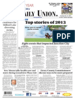 The Daily Union. December 31, 2013