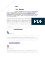 The A, B, Cs of Viral Hepatitis