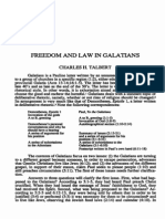 Freedom and Law in Galatians!!