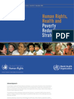 Human Rights, Health and Poverty Reduction Strategies