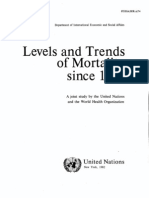 Levels and Trends of Mortality