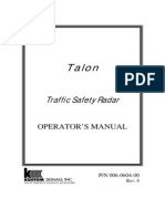 Talon Traffic Safety Radar