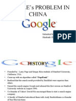 Google's Problem in China