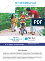 Saral Shield Brochure New Version - SBI Life Insurance 