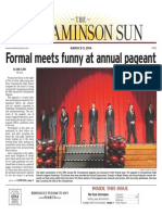 Formal Meets Funny at Annual Pageant: Inside This Issue