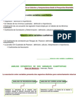 Relación Entre Variables. Tema 7