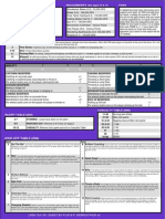 Blood Bowl 6th Ed. - Reference Sheets