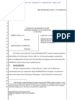 Sierra Club v. BNSF Railway, 13-cv-00967 (W.D. Wash.) 