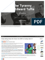 The Tyranny of Edward Tufte