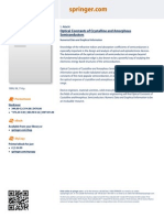 Optical Constants of Crystalline and Amorphous Semiconductors