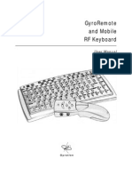 Gyration Keyboard Manual