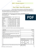 Pivot Table / Data Pilot Exercise: Exped