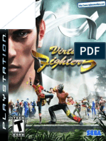 Virtua Fighter 5 - Manual - PS3