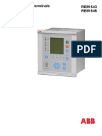 Machine Terminals REM 543 REM 545: Product Guide