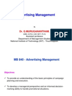 Advertising Management: Notes