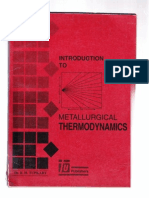 Metallurgical Thermo Dynamics9 R H Tupkary