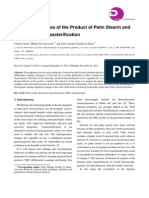 Thermal Properties of The Product of Palm Stearin and Linseed Oil Transesterification