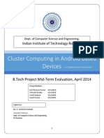 Cluster Computing in Android Based Devices