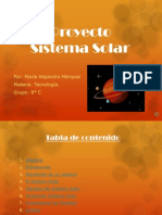 Proyecto Sistema Solar